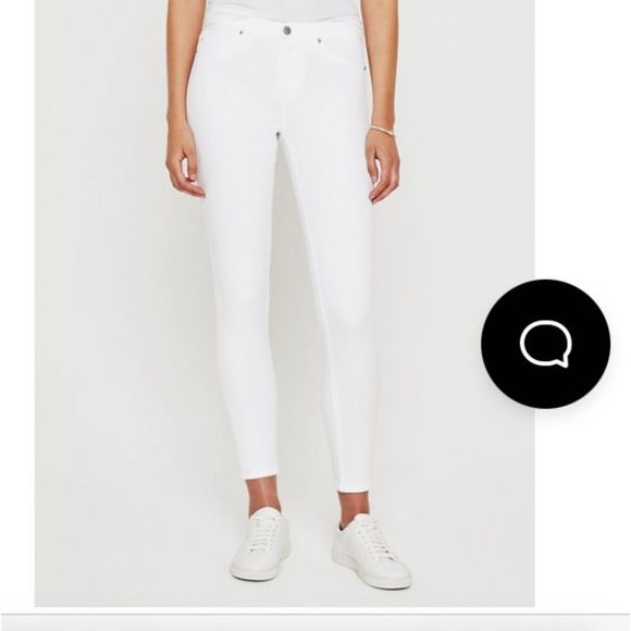 Women’s  LEGGING ANKLE Ag Adriano Goldschmied White size 29R - Picture 3 of 16